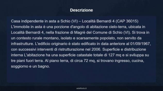 Immobile in asta di 127 m² in vendita a Schio - Foto 18