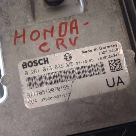 CENTRALINA MOTORE HONDA CRV 2.2 CDTI, BOSCH 0 281 013 635, BOSCH 0281013635, 103 - Foto 5