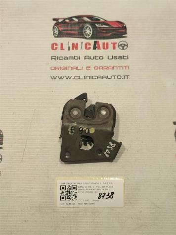 SERRATURA BLOCCO TAPPEZZERIA POSTERIORE SX BMW Serie 3 E90 Berlina 5220 7112863 5220 7119459 (0508) - Foto 2