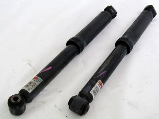 9684877480 COPPIA AMMORTIZZATORI POSTERIORI CITROEN C3 1.4 B 70KW 5M 5P (2010) RICAMBIO USATO