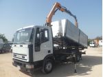 Iveco Daily 80e18 ribaltabile con gru