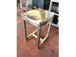 sgabello in acciaio inox usato