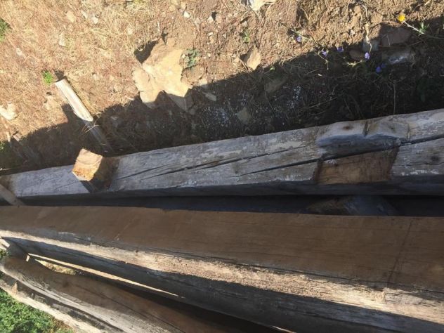 Travi e travetti antichi in rovere - Foto 3