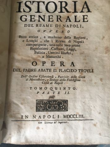Istoria generale del Reame di Napoli - Foto 2