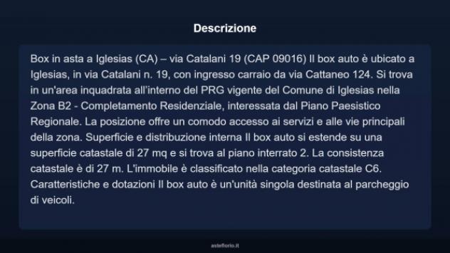Immobile in asta di 27 m² in vendita a Iglesias - Foto 7