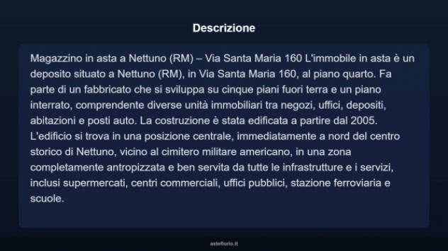 Immobile in asta di 16 m² in vendita a Nettuno - Foto 4