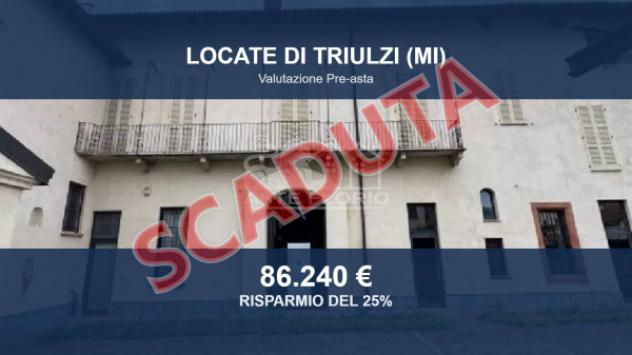 Immobile in asta di 84 m², box auto in vendita a Locate di Triulzi