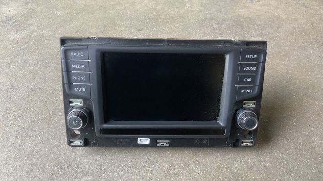 Autoradio multifunzione Volkswagen Golf Sportsvan del 2016 (3G0919605)