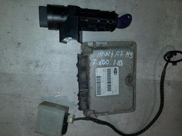 KIT CENTRALINA MOTORE FIAT Seicento Serie IAW 4AFM9 benzina 1.1 (0005)