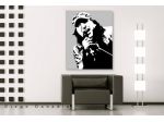 Quadro Vasco Rossi dipinto a mano pop art