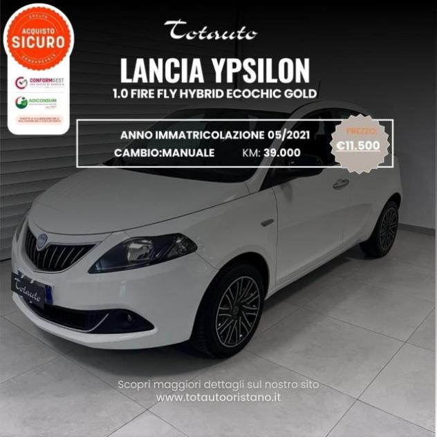 LANCIA Ypsilon 1.0 FireFly 5 porte S&S Hybrid Ecochic Gold rif. 24054275