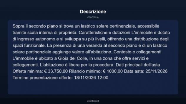 Immobile in asta di 115 m² in vendita a Gioia del Colle - Foto 7