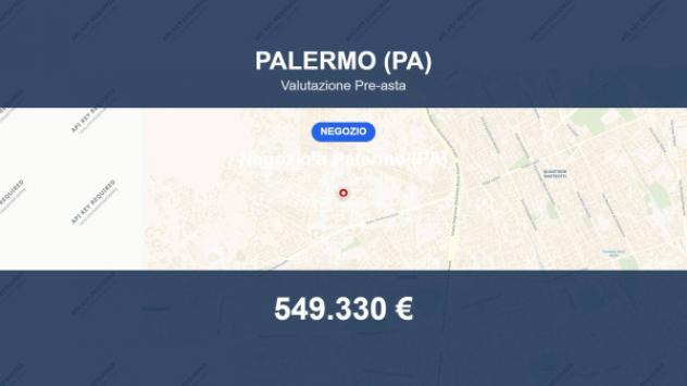 Immobile in asta di 240 m² in vendita a Palermo