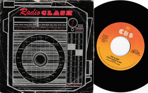 THE CLASH - This Is Radio Clash - 7'' / 45 giri 1981 CBS Italy