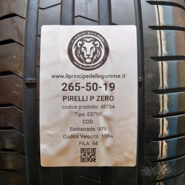 4 GOMME 265 50 19 PIRELLI A48754 - Foto 2