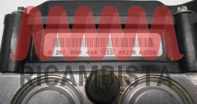 0265800494 Fiat Sedici gruppo pompa centralina ABS - Foto 3