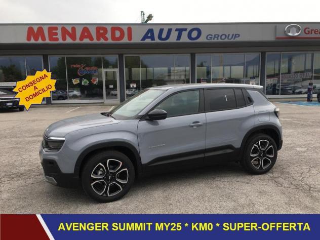 Jeep Avenger 1.2 Turbo Summit PRONTA CONSEGNA NUOVA KM0