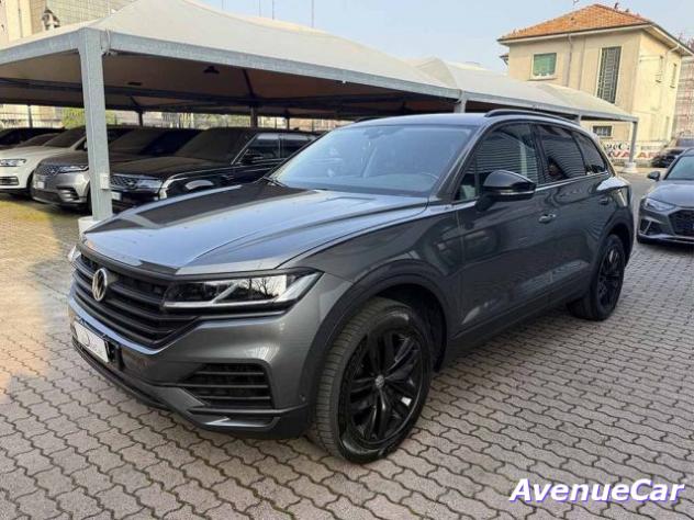 VOLKSWAGEN Touareg 3.0 tdi Black Style tiptronic TELECAMERA CARPLAY rif. 23449303
