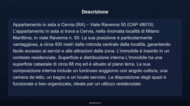 Immobile in asta di 68 m², box auto in vendita a Cervia - Foto 4