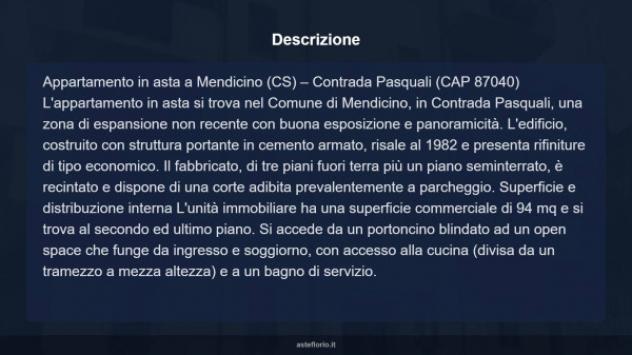 Immobile in asta di 94 m² in vendita a Mendicino - Foto 17