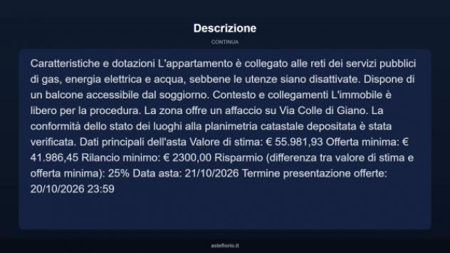 Immobile in asta di 87 m² in vendita a Olevano Romano - Foto 9