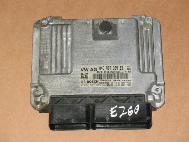 0261S17849 ECU AUDI A1 POLO 1.0 TSi 0261S17849 04C907309BB MED17.1.27