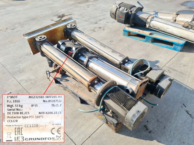 pompe centrifughe verticali acqua usate - Foto 3