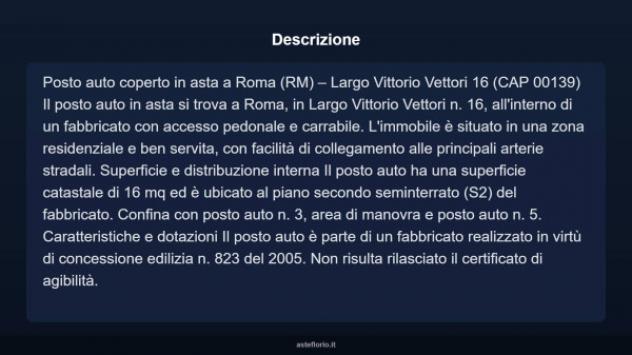 Immobile in asta di 16 m² in vendita a Roma - Foto 9