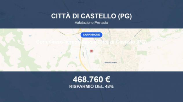 Immobile in asta di 11510 m² in vendita a Città di Castello