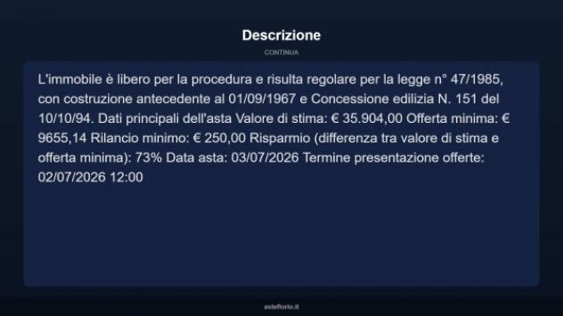Immobile in asta di 44 m² in vendita a Ozieri - Foto 18