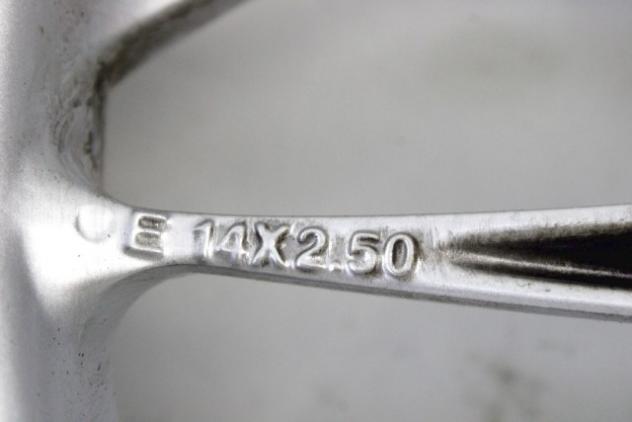 PIAGGIO MEDLEY 125 CERCHIO RUOTA POSTERIORE 14X2.50 16 - 19 REAR WHEEL VITI DISCO DA RIMUOVERE - Foto 7