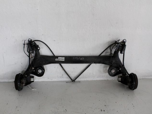 46537901 PONTE ASSALE POSTERIORE FIAT PUNTO 1.3 D 51KW 5M 3P (2003) RICAMBIO USATO CON MOZZI E FUSELLI - Foto 4