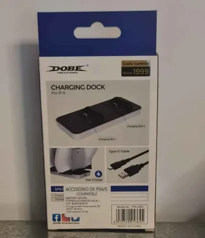 Base Ricarica DOBE per Controller PS5 DualSense – Nuova - Foto 4