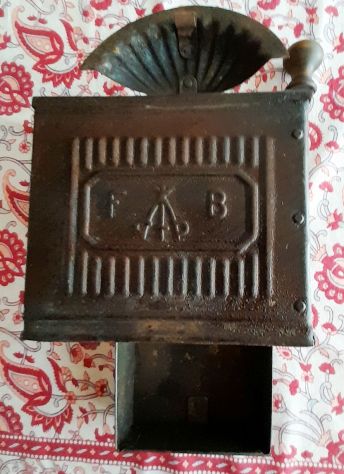 macina caffe in metallo vintage 12x10xh20 funzionante - Foto 6