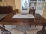 Le Fablier  Tavolo allungabile in legno  4 sedie