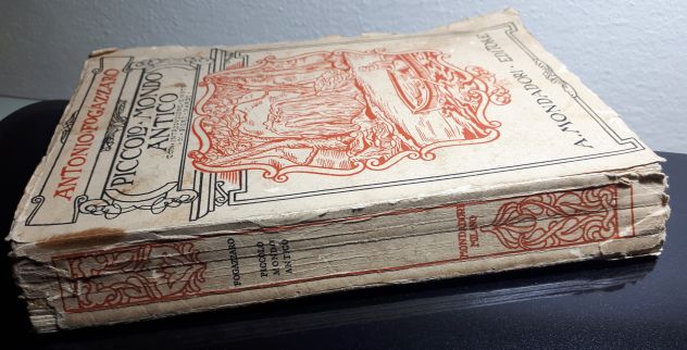 PICCOLO MONDO ANTICO, ANTONIO FOGAZZARO, A. MONDADORI EDITORE 1934. - Foto 4