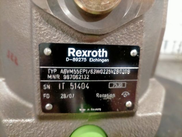 Motore Rexroth A6VM55EP1/63W0225VZB020B - Foto 2