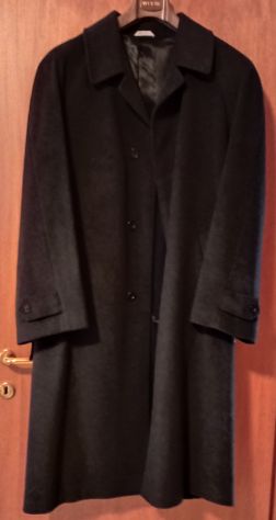 Uomo Walter Valentino Cappotto Made IN Italy Lana e Cashmere Tg 56 - Foto 5