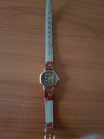 orologio eberhard donna royal quartz argento 925 placcato oro - Foto 2