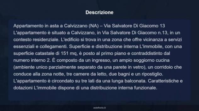 Immobile in asta di 151 m² in vendita a Calvizzano - Foto 13