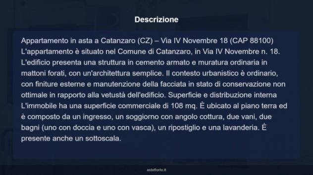 Immobile in asta di 108 m² in vendita a Catanzaro - Foto 17
