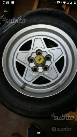 Cerchio e gomma Ferrari - Foto 6