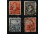 ARGENTINA 1892-1972 Lotto di 28 francobolli
