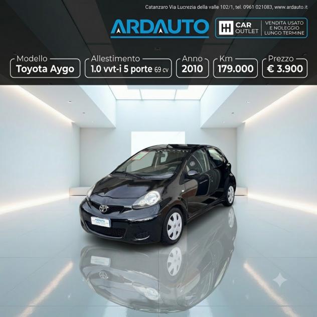 Toyota Aygo 1.0 Vvt-i 5 porte 69 cv Clima