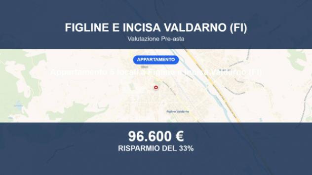 Immobile in asta di 78 m² in vendita a Figline e Incisa Valdarno
