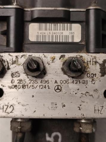 CENTRALINA ABS MERCEDES Classe B W245 1° Serie A0064313812 0265235496 diesel 1991 (0511) - Foto 2