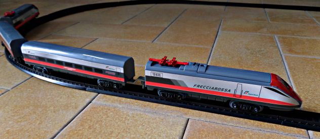 Trenino Trenitalia Frecciarossa Scala 1: 160 (usato) funzionante - Foto 4