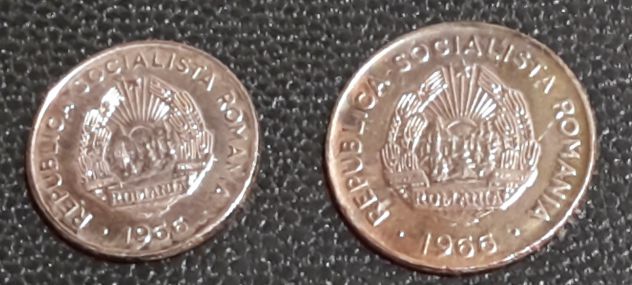Romania 15 e 25 BANI, 1966, LOTTO N. 2 MONETE. - Foto 7