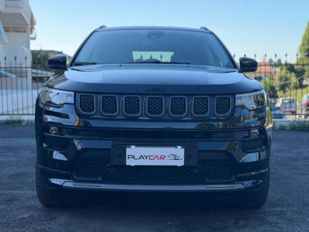 JEEP Compass 1.5 TURBO T4 130 CV MHEV S TOT.BLACK +R.CAM+PELLE! rif. 22814401 - Foto 2