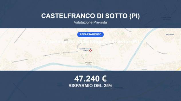 Immobile in asta di 62 m² in vendita a Castelfranco di Sotto